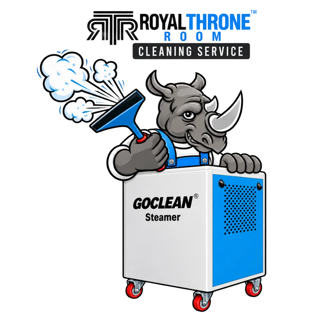 Royal Throne Room steam cleaning equipment